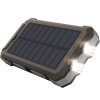 Powerbank 20 000mAh mit Solarzelle 2 x USB