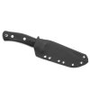 Casström No.10 Schwedisches Waldmesser, Schwarzes Micarta, Rostfrei, Kydex