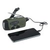 Kurbelradio mit Solarzellen & 2000 mAh Powerbank