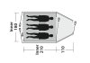 Outwell Cloud 3 | Zelt | 3 Personen