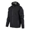 TF-2215 Wasserdichte Hardshell-Jacke Schwarz