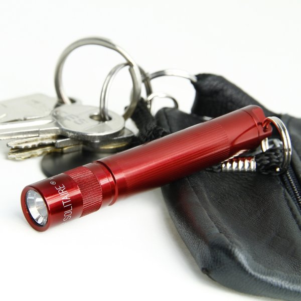 Maglite Solitaire | Flashlight | LED Rot