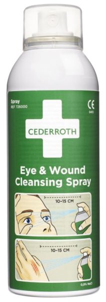Cederroth Øye- og sårvaskespray 150 ml