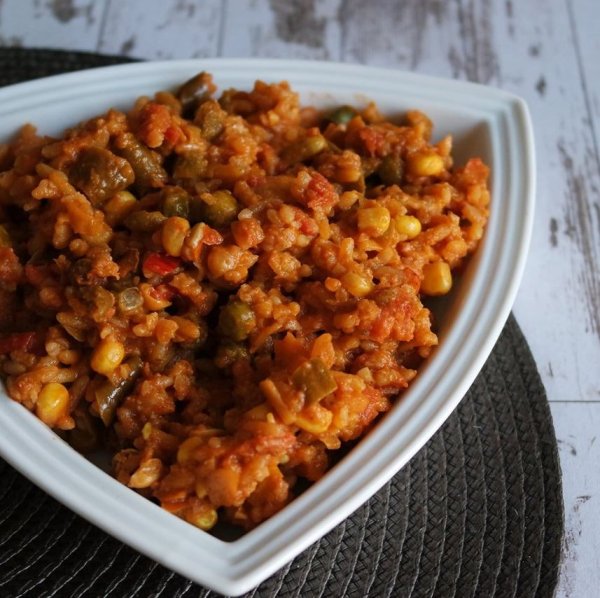 Fuel Your Preparation | Gemüse Tikka mit Reis | Gefriergetrocknete Lebensmittel | 800g