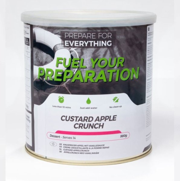 Fuel Your Preparation | Custard Apple Crunch | Gefriergetrocknete Lebensmittel | 980g
