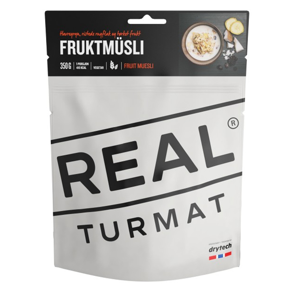 Real Turmat | Chocolate Muesli | Frysetørket mat | 114g