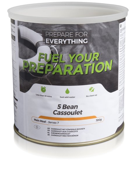 Fuel Your Preparation | 5-Bohnen-Cassoulet | Gefriergetrocknete Lebensmittel | 700g