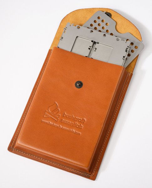 Bushcraft Essentials Leather Pouch Bushbox XL