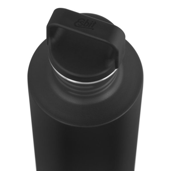 Esbit Sculptor Stainless Steel Drink 750 ml Black | Vattenbehållare
