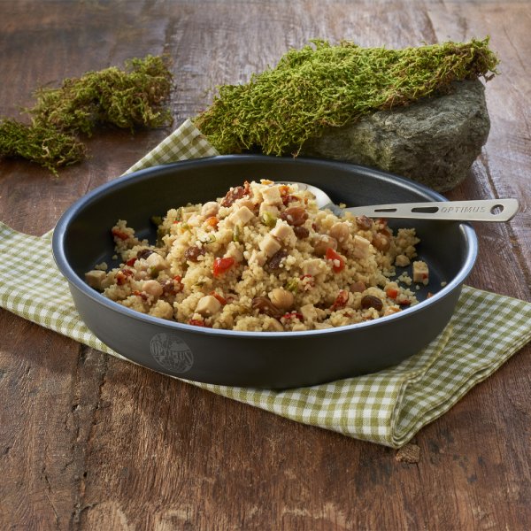 Emergency Food | Couscous mit Hühnchen | Gefriergetrocknete Lebensmittel | 450g