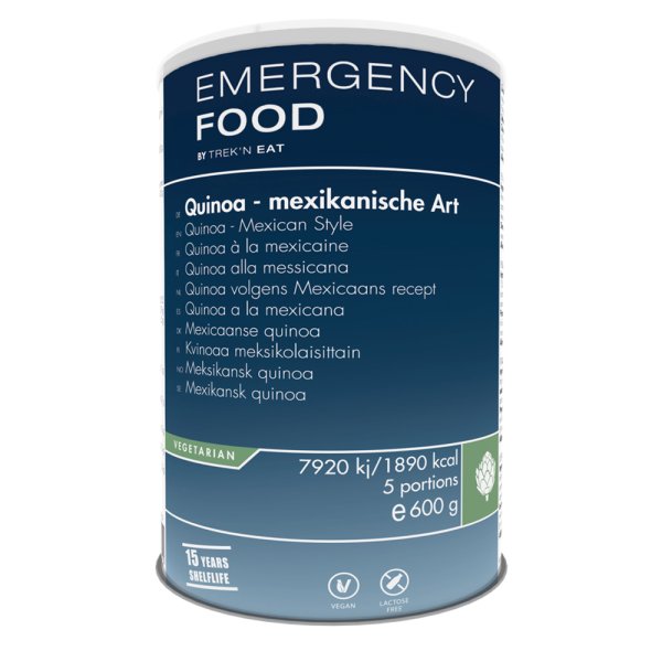 Emergency Food | Quinoa meksikansk stil | Frysetørket mat | 600g