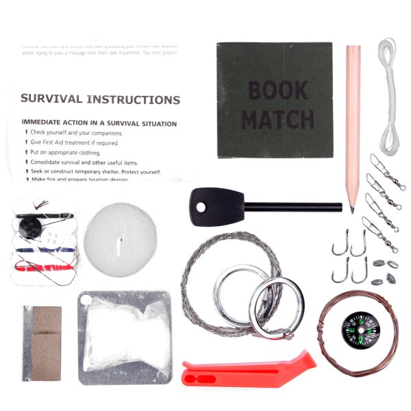 Combat survival kit waterproof