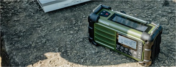 Sangean MMR99 Grün | Kurbelradio mit Powerbank 