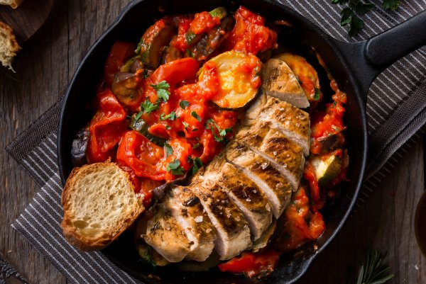Adventure Menu | Chicken supreme with ratatouille Big Portion | Frystorkad mat | 113g