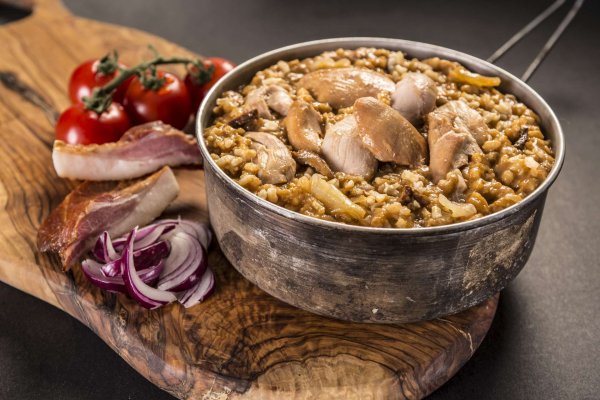 Adventure Menu | Hähnchen in Wildsauce und Reis | MRE | 400g