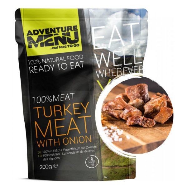 Adventure Menu | Putenfleisch mit Zwiebeln | MRE | 200g