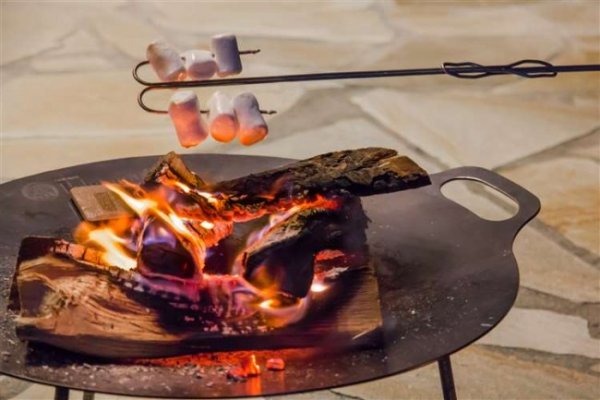Petromax Lagerfeuerspieß gebogen
