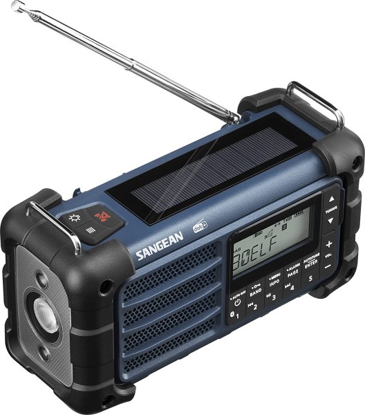 Sangean MMR99 DAB Blue | Kurbelradio mit Powerbank