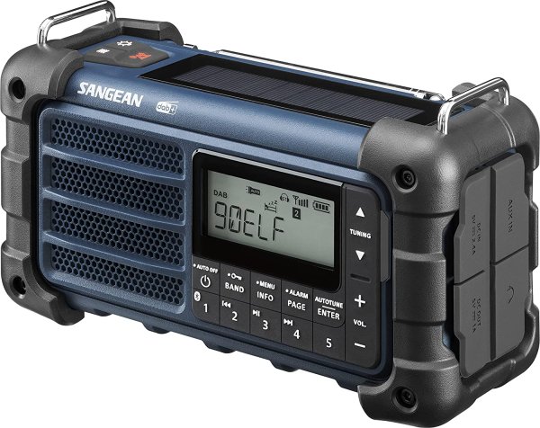 Sangean MMR99 DAB Blue | Kurbelradio mit Powerbank