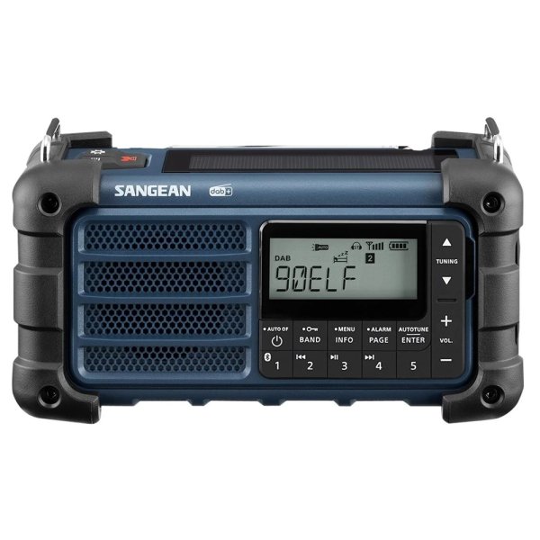 Sangean MMR99 DAB Blue | Kurbelradio mit Powerbank