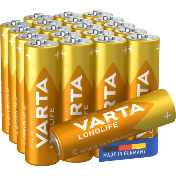 Varta Longlife AA-Batterie 20er-Pack