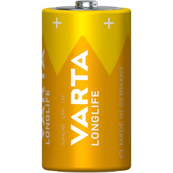 Varta Longlife C-batteri 2-pack