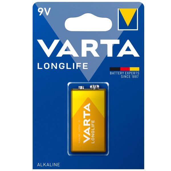 Varta Longlife 9V Batterie