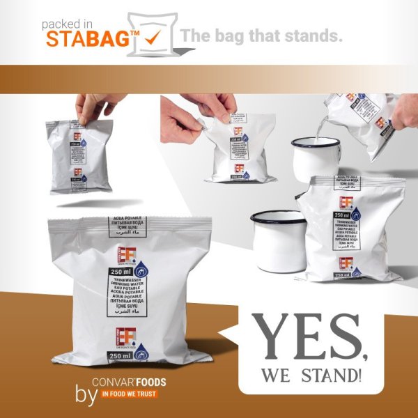 Convar Emergency Food | Water Bucket 6 L | 6000g
