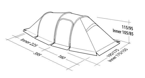 Robens Nordic Lynx 3 | Zelt | 3 Personen