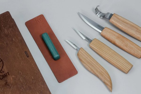 BeaverCraft Treskjærerknivsett S09 Bok