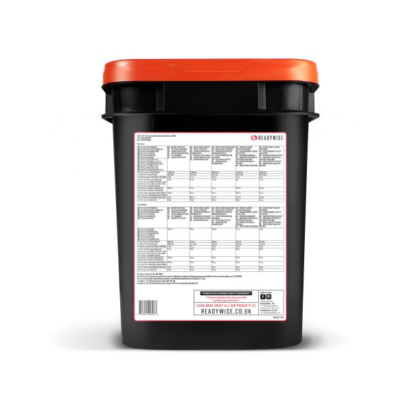 ReadyWise 80 Portionen Fleisch &amp; Reis Eimer | Gefriergetrocknete Lebensmittel | 1730g