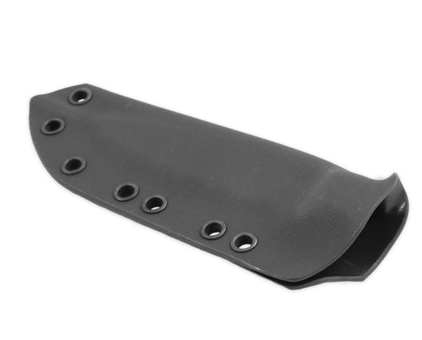 Casström No.10 Schwedisches Waldmesser, Schwarzes Micarta, Rostfrei, Kydex