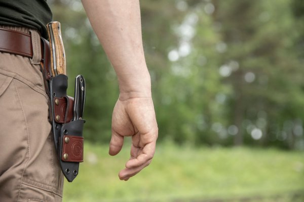 Casström Cognac Gürtelaufhänger für Kydex