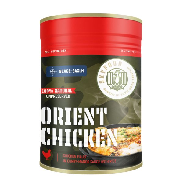 Sky Food | Orient Hähnchen Selbstheizende Dose | MRE | 400g