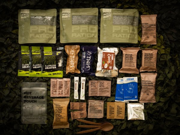 Pro Ration | Ultimate tactical ration Full-Day Menu III | MRE | 1800g