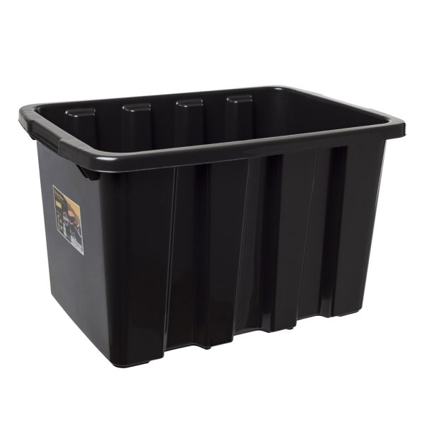 Aufbewahrungsbox Strongbox 55L Schwarz
