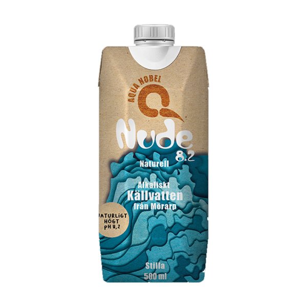 Aqua Nobel Nude | Alkaliskt Källvatten | 500ml