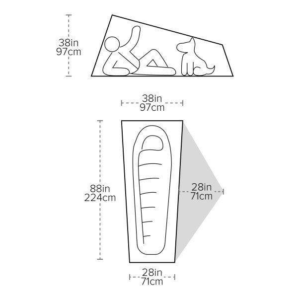 Big Agnes Copper Spur UL1 Tangelo | Zelt | 1 Person