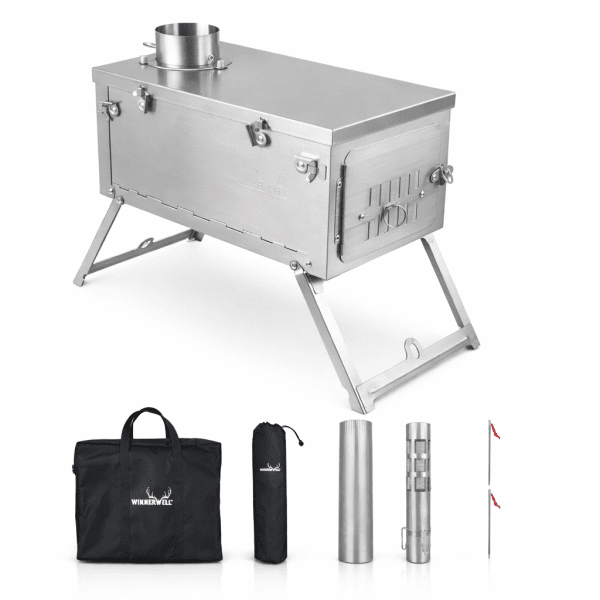 Winnerwell® Fastfold Titanium Campingkocher Serie L (verschachtelte Röhre)