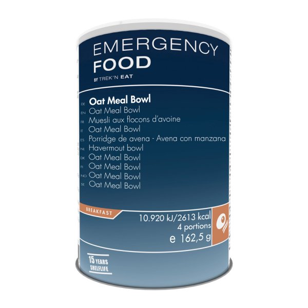 Emergency Food | Oat Meal Bowl | Gefriergetrocknete Nahrung