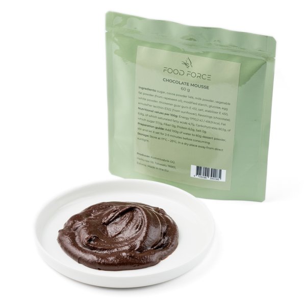 Food Force | Schokoladenmousse | Gefriergetrocknete Lebensmittel | 60g