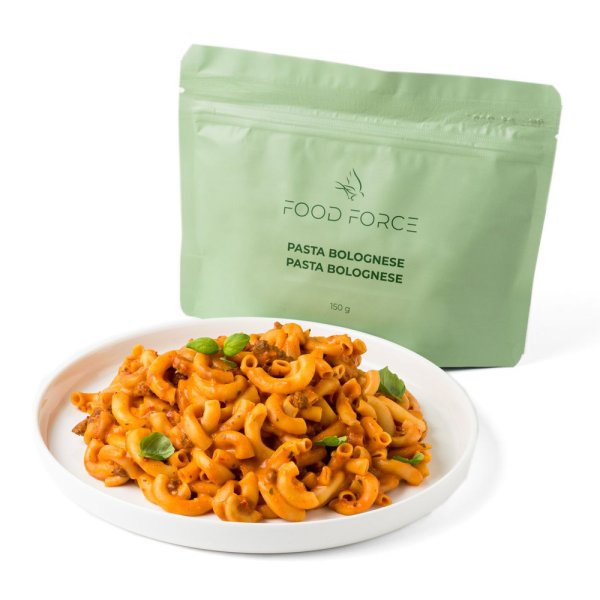 Food Force | Pasta Bolognese | Frystorkad mat | 150g
