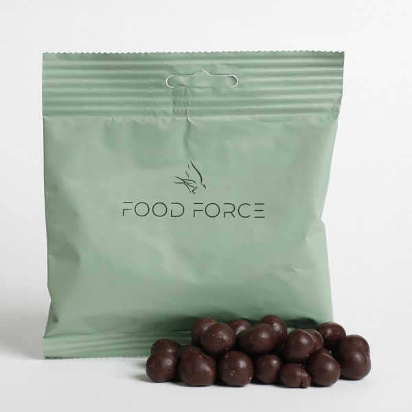 Food Force | Erdbeere in Zartbitterschokolade | 50g | 50g