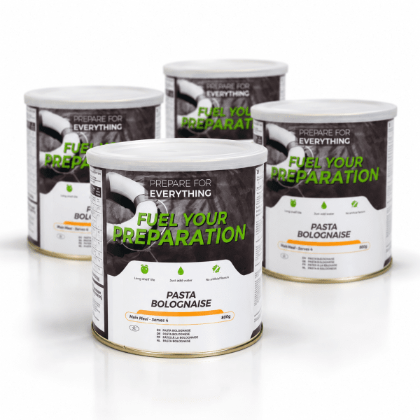 Fuel Your Preparation | Gefriergetrocknete Lebensmittel | Mahlzeitenpaket | 3840 g