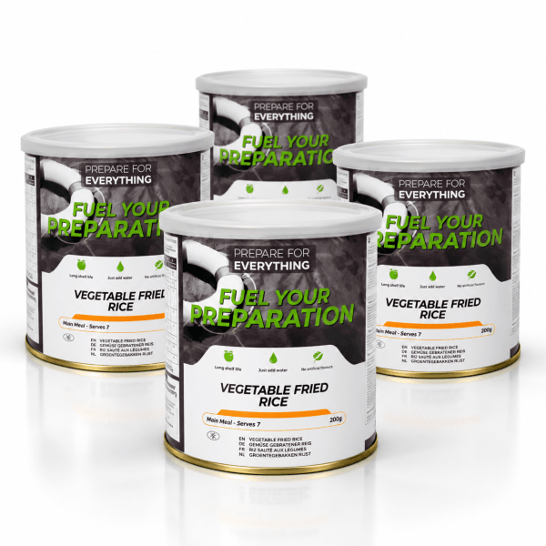 Fuel Your Preparation | Gefriergetrocknete Lebensmittel | Vegetarisch | Mahlzeitenpaket | 3640g