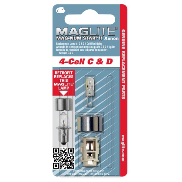Pære Maglite Magnum Star II for 4 D/C-celle