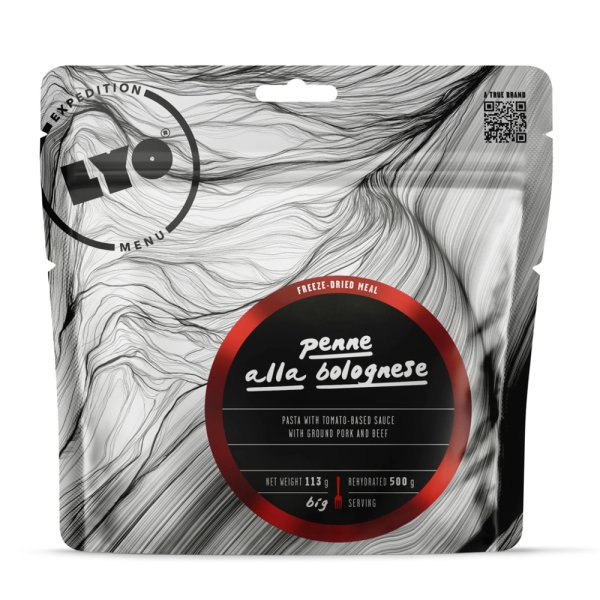 LyoFood | Penne alla bolognese | Gefriergetrocknete Lebensmittel | 95g
