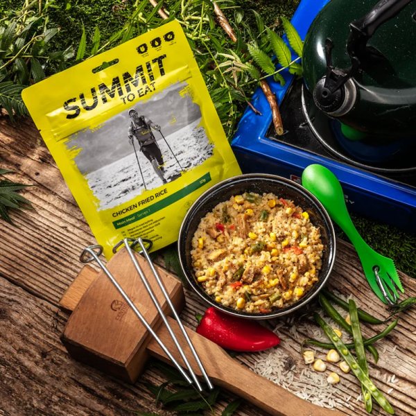 Summit To Eat | Stekt ris med kylling | Frysetørket mat | 121 g