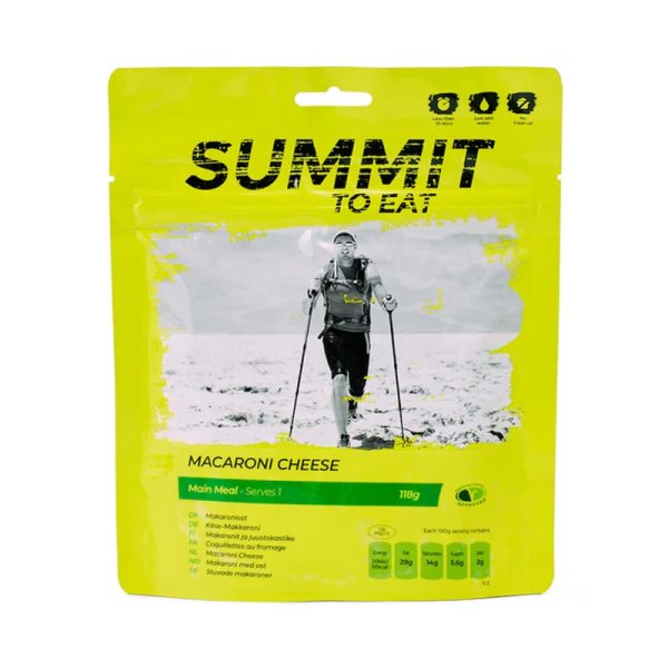Summit To Eat | Macaroni Cheese | Frysetørket mat | 118 g