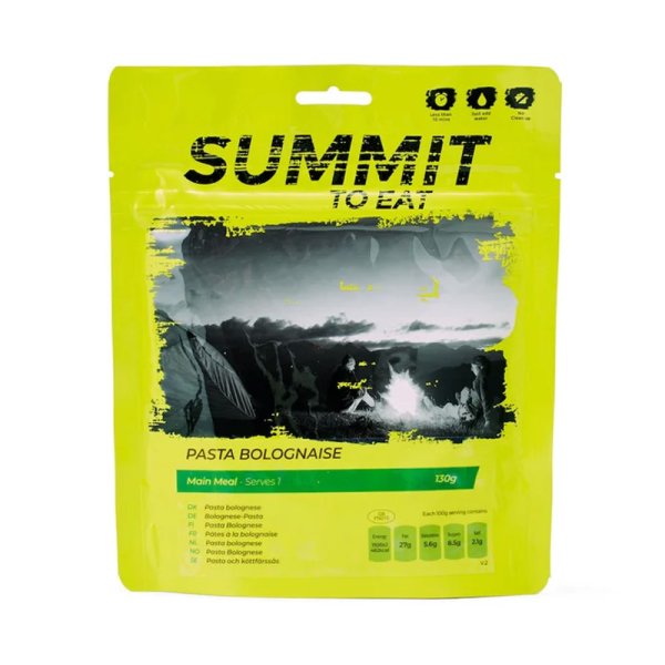 Summit To Eat | Pasta Bolognaise | Gefriergetrocknete Lebensmittel | 130g